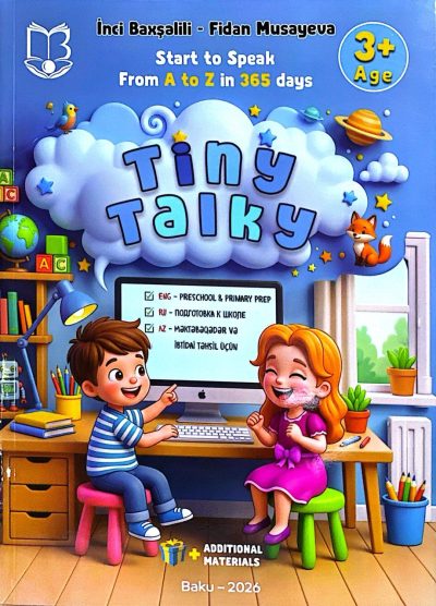 Tiny talky. Start to speak from a to z in 365 days. 3+ age