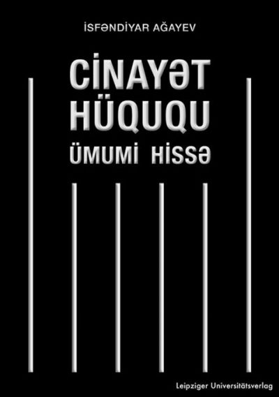 Cinayət hüququ. Ümumi hissə